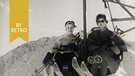 Skifahrerinnen im Sessellift | Bild: BR Archiv