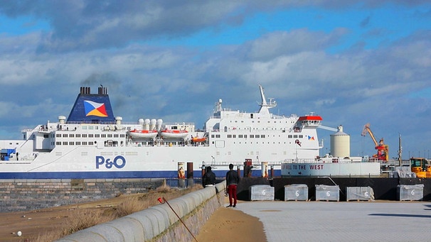 Hafen von Calais | Bild: BR