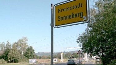 Ortschild von Sonneberg | Bild: BR