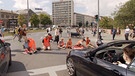 Verkehrs-Blockade | Bild: BR