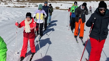 Lanlauf-Skiausflug für Menschen mit Handicap. | Bild: BR