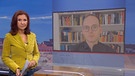 Karin Schubert im Gespräch mit Parteienforscher Constantin Wurth. | Bild: BR