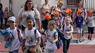 Kindergartenkinder bei der Kiliani-Kinderwallfahrt in Würzburg. | Bild: BR