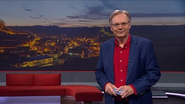 Moderator Charly Hilpert in der Frankenschau aktuell vom 30. Oktober | Bild: BR