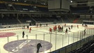 Die Eishockey Nationalmannschaft trainiert in der Arena Nürnberger Versicherung. | Bild: BR