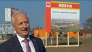 Franz Fritzenschaft ist Niederlassungsleiter der Discounterkette Norma. | Bild: BR