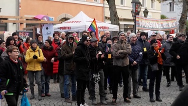 Protestaktion in Wundsiedel | Bild: BR