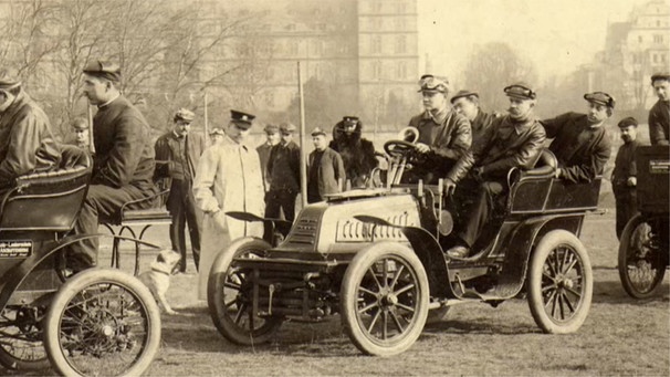 "Erste Deutsche Autolenkerschule" in Aschaffenburg | Bild: Stadtarchiv Aschaffenburg