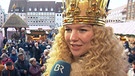 Das Nürnberger Christkind Nelli Lunkenheimer | Bild: BR