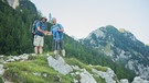 Schmidt Max mit Dietmar Rossmann am Vrsic-Pass | Bild: André Goerschel