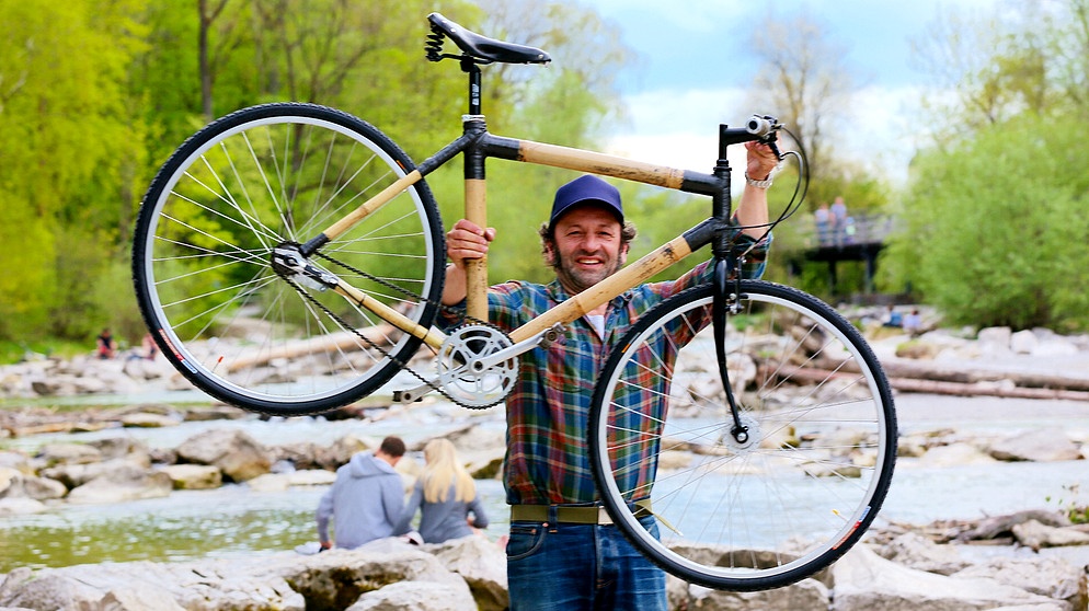 Bambusrad Schmidt Max baut sein Fahrrad Unsere Themen