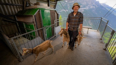 Unterwegs mit Klein-Seilbahnen in der Schweiz | Bild: BR/André Goerschel