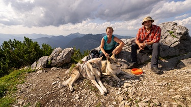 Mit Welpen und Hunden auf Bergtour | Bild: André Goerschel