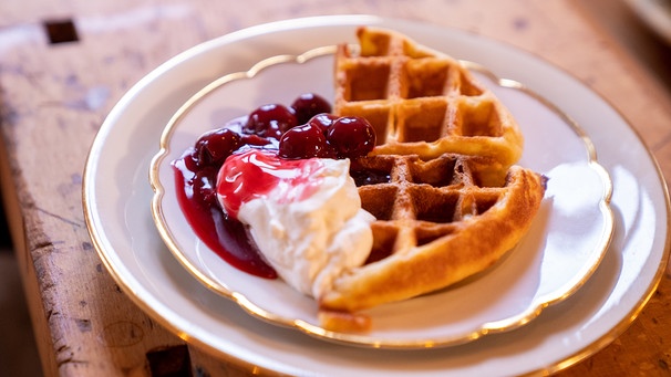 Waffeln aus Sauerteig | Bild: BR/André Goerschel