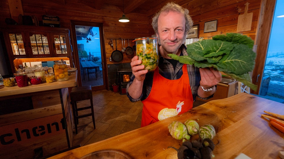 Schmidt Max und das Wintergemüse - durch Fermentation haltbar gemacht | Bild: BR/André Goerschel