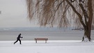 Verschneite Landschaft am Ammersee | Bild: BR/Herbert Ebner