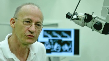 Prof. Martin Westhofen, Direktor der Klinik für Hals-Nasen-Ohrenheilkunde und Plastische Kopf- und Halschirurgie, Universitätsklinikum Aachen | Bild: Screenshot BR