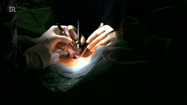 Schilddrüsen-Operation | Bild: Screenshot BR