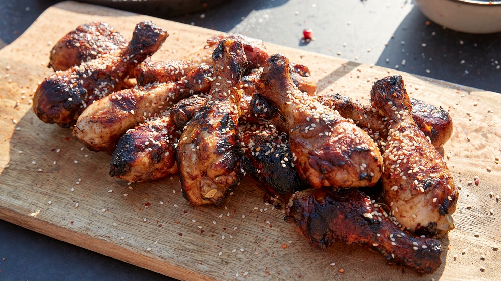 Grillen mit Ivana und Adnan: Gegrilltes Hähnchen mit Honig-Sojasaucen ...