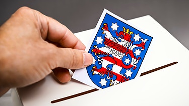 Symbolfoto Landtagswahl in Thüringen | Bild: picture alliance / CHROMORANGE | Christian Ohde