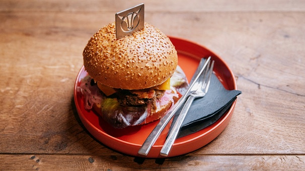 Die Vorspeise von Lucki Maurer aus dem Siegermenü: Mini-Grillkäse-Burger. | Bild: BR/megaherz GmbH/Thurmaier