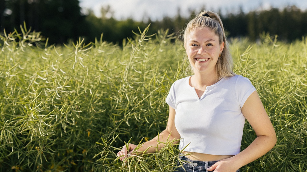 Anna-Maria Stürzer aus Oberbayern. | Bild: BR/megaherz GmbH/Hans-Florian Hopfner