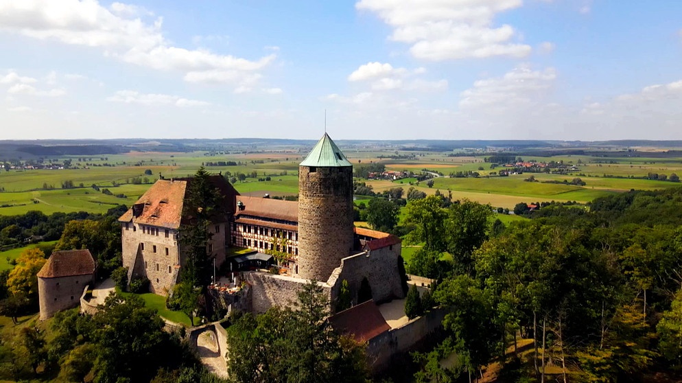 Burg Colmberg auf der Frankenhöhe. | Bild: BR / B.O.A. Videofilmkunst GmbH