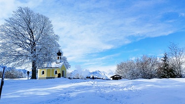 Winterzauber bei Wallgau. | Bild:  BR, Bewegte Zeiten Filmproduktion GmbH