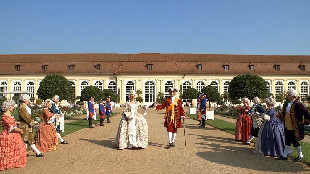 Orangerie - Rokoko-Ensemble in Ansbach. | Bild: BR / B.O.A. Videofilmkunst GmbH