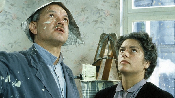 Löwengrube - Kopfgeld (Folge 26): Karl Grandauer (Jörg Hube) und Traudl Grandauer (Christine Neubauer). | Bild: BR/Tellux-Film GmbH