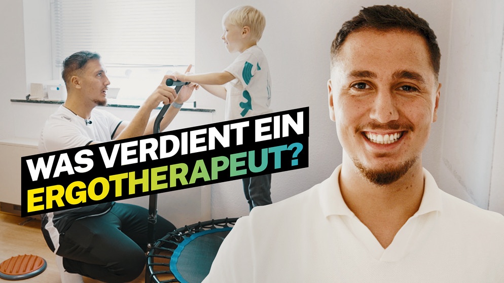 Wer wird Millionär? Ergotherapeut Ibo Kilinc (23) vielleicht. Er hat sich mit 21 selbständig gemacht mit einer eigenen Praxis und schon im Gründungsjahr richtig viel Gewinn gemacht. | Bild: BR