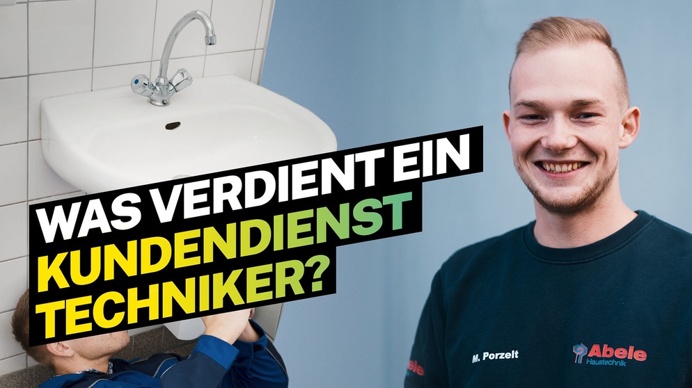 Was verdient ein Kundendiensttechniker? | Bild: BR