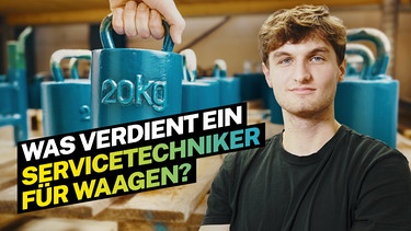 Was verdient ein Servicetechniker für Waagenbau | Bild: BR