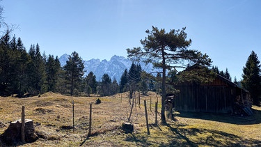 Landschaft bei Krün in Oberbayern. | Bild: Sylvia Bentele/Sylvia Bentele