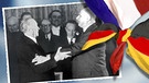 Historische Freundschaft | Bild: picture-alliance/dpa; Montage: BR