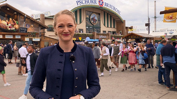 Eva Walig, Moderatorin der Sendung Schwaben + Altbayern im BR Fernsehen | Bild: BR / Claudia Eberle