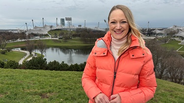 Eva Walig, Moderatorin der Sendung "Schwaben + Altbayern" im BR Fernsehen | Bild: BR/Raimund Lesk