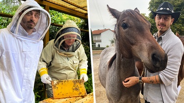 Jason und die Haustiere: Ein Tag mit der Imkerin + Quarter Horses | Bild: BR/Steffi Wolf