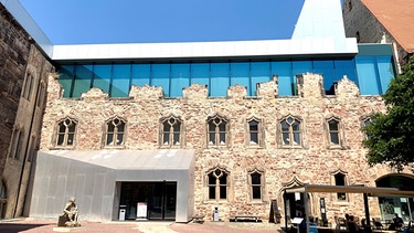 Alt wird Neu: Neues Leben für historische Bauten. Hier: Museum Moritzburg Dresden.  | Bild: BR / Sabine Reeh