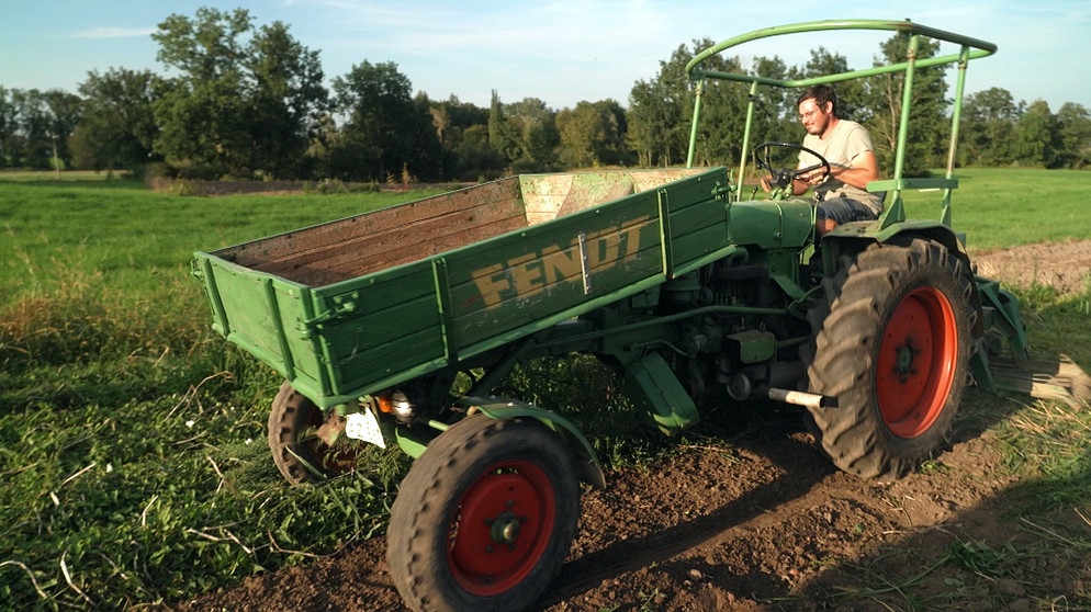 Der Fendt Geräteträger ist ein gefragter Oldtimer. Viele Landwirte nutzen den Schlepper bis heute. In Törring, einem Ortsteil von Tittmoning im Landkreis Traunstein, hat er eine besonders große Fan-Gemeinde, die sich regelmäßig trifft.  | Bild: BR