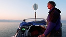 Fischer Bernd Kaulitzki auf dem Bodensee | Bild: BR