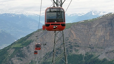 Bergbahn auf das Torrenthorn. | Bild: BR