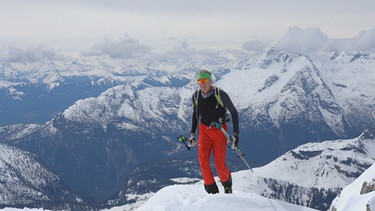 Wolfgang Palzer, genannt Woof, ist im Winter, wann immer es geht, draußen unterwegs. | Bild: BR/Timeline Production