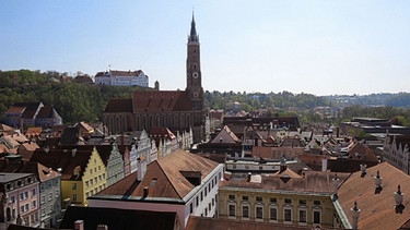 Blick über Landshut. | Bild: BR