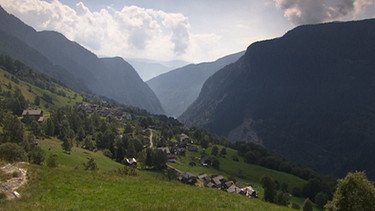 Val Calanca, ein abgeschiedenes Tal im südlichen Kanton Graubündens an der Grenze zum Tessin. | Bild: BR