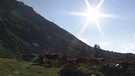 Unter unserem Himmel - Das Villgratental in Osttirol: Grasende Kühe im Sonnenschein in einer Hügellandschaft | Bild: BR