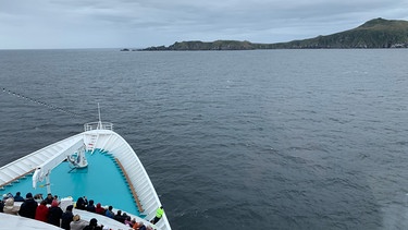 1. Seetag von Punta in Chile nach Ushuaia in der Inselwelt von Feuerland in Argentinien.
Impressionen der Passage Kap Hoorn. | Bild: BR/Bewegte Zeiten Filmproduktion GmbH/Gerrit Mannes