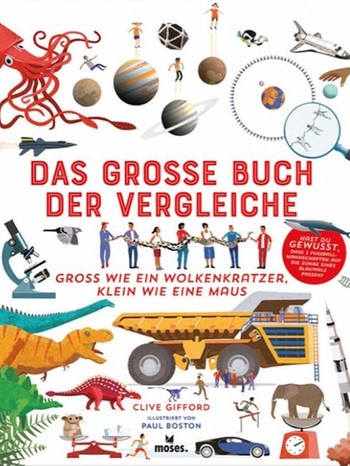 Cover von "Das große Buch der Vergleiche" | Bild: Moses Verlag