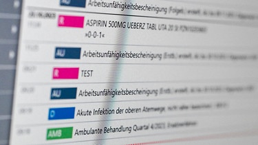 Elektronische Patientenakte | Bild: BR/dpa-Bildfunk/Jens Kalaene