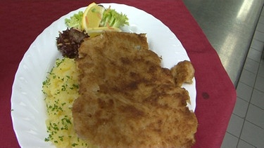 Gasthaus „Zum Mohren“ in Ansbach, Mittelfranken. Mohrenschnitzel | Bild: BR/ Wir in Bayern